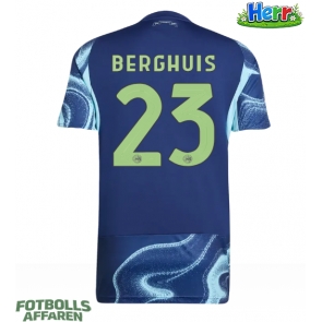 Ajax Steven Berghuis #23 Bortatröja 2025-26 Kortärmad